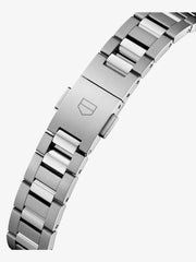 Tag Heuer Carrera Mother of Pearl Dial Silver Steel Strap Watch for Women - WBN2410.BA0621