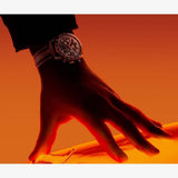 Tag Heuer Carrera Chronograph Porsche Orange Racing 44mm Black Dial Black Nylon Strap Watch for Men - CBN2A1M.FC6526