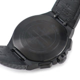 Maurice Lacroix Aikon Chronograph Limited Edition Black Dial Black Leather Strap Watch for Men - AI1018-PVB01-337-1
