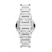 Burberry The City Silver Dial Silver Steel Strap Watch for Women - BU9233