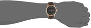 Hugo Boss Jet Chronograph Grey Dial Brown Leather Strap Watch for Men - 1513281