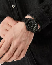 Philipp Plein The $kull Diver Black Dial Black Silicone Strap Watch For Men- PWOAA0922