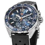 Tag Heuer Formula 1 Blue Dial Black Rubber Strap Watch for Men - CAZ1014.FT8024