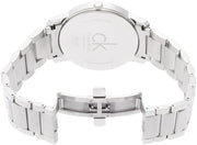 Calvin Klein City Silver Dial Silver Steel Strap Watch for Men - K2G2G146