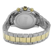 Hugo Boss Ikon Chronograph Silver Dial Two Tone Steel Strap Watch for Men - 1512960