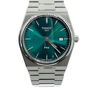 Tissot PRX Green Dial Silver Steel Strap Watch for Men - T137.410.33.091.00