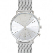 Michael Kors Jaryn Silver Dial Silver Mesh Bracelet Watch for Men - MK8541