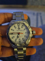 Tag Heuer Aquaracer White Dial Watch for Men - WBD1111.BA0928