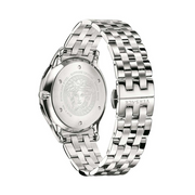 Versace Univers Analog Black Dial Silver Steel Strap Watch for Men - VEBK00418