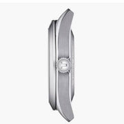 Tissot Gentleman Powermatic 80 Silicium Silver Dial Brown Leather Strap Watch For Men - T127.407.16.031.00
