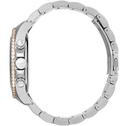Hugo Boss Ocean Edition Chronograph Black Dial Two Tone Steel Strap Watch for Men - 1513705