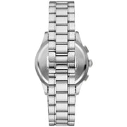 Emporio Armani Renato Chronograph Blue Dial Silver Steel Strap Watch For Men - AR11528