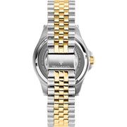 Maserati SFIDA Automatic Skeleton Black Dial Two Tone Steel Strap Watch For Men - R8823140010