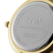 Daniel Wellington Classic Petite Evergold White Dial Gold Mesh Bracelet Watch For Women - DW00100350