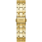 Guess Cosmo Diamonds Green Dial Gold Steel Strap Watch for Women - GW0033L8