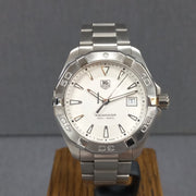 Tag Heuer Aquaracer White Dial Watch for Men - WAY1111.BA0928
