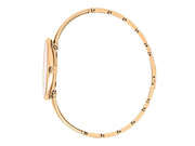 Calvin Klein Drift Silver Dial Gold Steel Strap Watch for Women - K6S2N516