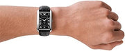 Emporio Armani Classic Analog Black Dial Black Leather Strap Strap Watch For Men - AR1604