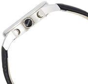 Hugo Boss Jet Chronograph Black Dial Black Leather Strap Watch for Men - 1513279