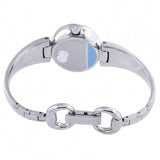 Gucci Guccissima Quartz Silver Dial Silver Steel Strap Watch For Women - YA134511