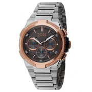 Hugo Boss Supernova Chronograph Grey Dial Silver Steel Strap Watch for Men - 1513362