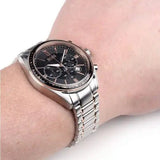 Hugo Boss Driver Sport Chronograph Grey Dial Two Tone Steel Strap Watch for Men - 1513094