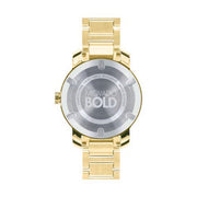 Movado Bold Gold Dial Gold Steel Strap Watch for Women - 3600323