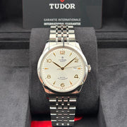 Tudor 1926 Automatic Silver Dial Silver Steel Strap Watch for Men - M91650-0001
