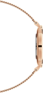 Daniel Wellington Petite Emerald Green Dial Gold Mesh Strap Watch For Women - DW00100479