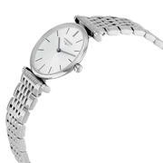 Longines La Grande Classique De Longines Silver Dial Silver Mesh Bracelet Watch for Women - L4.209.4.72.6