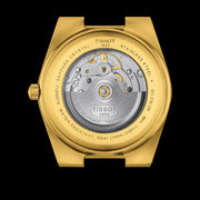 Tissot PRX Powermatic 80 Gold Dial Gold Steel Strap Watch for Men - T137.407.33.021.00
