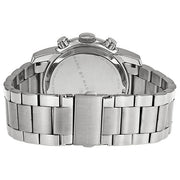 Marc Jacobs Larry Chronograph White Dial Silver Steel Strap Watch for Men - MBM5030