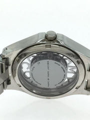 Marc Jacobs Henry White Dial Silver Steel Strap Watch for Women - MBM3291