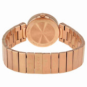 Gucci G Interlocking Mother of Pearl Dial Rose Gold Steel Strap Watch For Women - YA133515