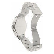 Marc Jacobs Blade Chronograph Brown Dial Silver Steel Strap Watch for Women - MBM8636