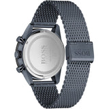 Hugo Boss Pilot Edition Chronograph Blue Dial Blue Mesh Bracelet Watch for Men - 1513887
