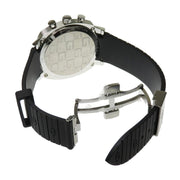 Gucci Grip Chronograph Black Dial Black Rubber Strap Watch For Men - YA157301