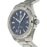 Tag Heuer Aquaracer Automatic Blue Dial Silver Steel Strap Watch for Men - WAY2112.BA0928