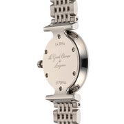 Longines La Grande Classique Diamonds White Dial Silver Steel Strap Watch for Women - L4.209.4.87.6