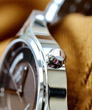 Tissot T Classic T One Automatic Grey Dial Silver Steel Strap Watch For Men - T038.430.11.067.00