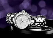 Tag Heuer Link Diamonds Mother of Pearl Dial Silver Steel Strap Watch for Women - WAT1411.BA0954