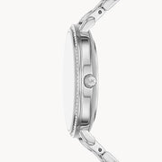 Michael Kors Pyper Blue Dial Silver Steel Strap Watch For Women - MK4671