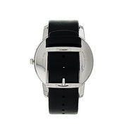 Calvin Klein City White Dial Black Leather Strap Watch for Men - K2G2G1CD