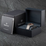 Tag Heuer Formula 1 Chronograph Ceramic Black Dial Silver Steel Strap Watch for Men - CAZ101AH.BA0842