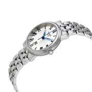 Tissot Carson Premium Lady Silver Dial Silver Steel Strap Watch For Women - T122.210.11.033.00