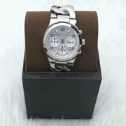 Michael Kors Runway Twist Silver Dial Silver Steel Strap Watch for Women - MK3149