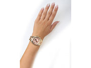 Michael Kors Blair Chronograph Rose Gold Dial Two Tone Steel Strap Watch for Women - MK6316