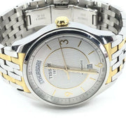 Tissot T Classic T One Automatic Silver Dial Two Tone Steel Strap Watch For Men - T038.430.22.037.00