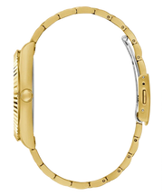 Guess Connoisseur Analog Gold Dial Gold Steel Strap Watch For Men - GW0542G2