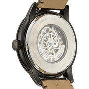Fossil Grant Chronograph Cream Dial Brown Leather Strap Watch for Men - ME3122